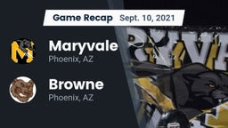 Recap: Maryvale  vs. Browne  2021