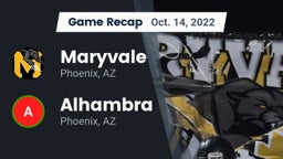 Recap: Maryvale  vs. Alhambra  2022