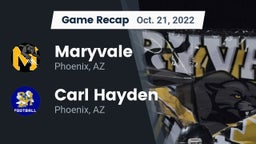 Recap: Maryvale  vs. Carl Hayden  2022