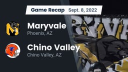 Recap: Maryvale  vs. Chino Valley  2022