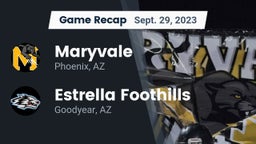 Recap: Maryvale  vs. Estrella Foothills  2023