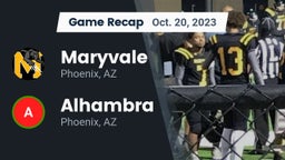 Recap: Maryvale  vs. Alhambra  2023