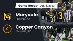 Recap: Maryvale  vs. Copper Canyon  2023