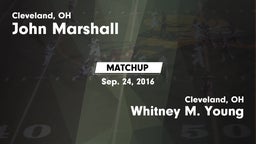Matchup: John Marshall High vs. Whitney M. Young 2016