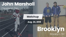 Matchup: John Marshall High vs. Brooklyn  2018