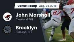 Recap: John Marshall  vs. Brooklyn  2018