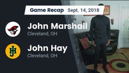 Recap: John Marshall  vs. John Hay  2018