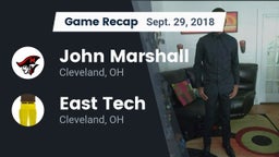 Recap: John Marshall  vs. East Tech  2018
