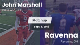 Matchup: John Marshall High vs. Ravenna  2019