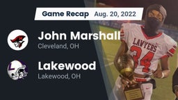 Recap: John Marshall  vs. Lakewood  2022