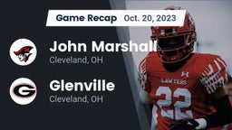 Recap: John Marshall  vs. Glenville  2023