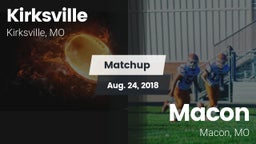 Matchup: Kirksville vs. Macon  2018