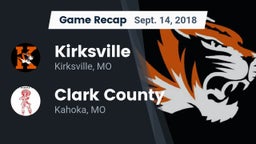 Recap: Kirksville  vs. Clark County  2018