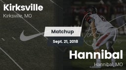 Matchup: Kirksville vs. Hannibal  2018