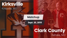 Matchup: Kirksville vs. Clark County  2019