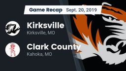 Recap: Kirksville  vs. Clark County  2019