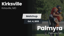 Matchup: Kirksville vs. Palmyra  2019