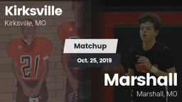 Matchup: Kirksville vs. Marshall  2019
