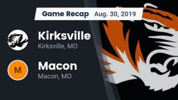 Recap: Kirksville  vs. Macon  2019