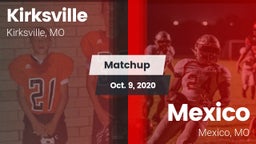 Matchup: Kirksville vs. Mexico  2020