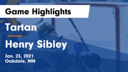 Tartan  vs Henry Sibley  Game Highlights - Jan. 23, 2021