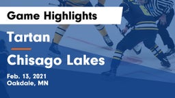 Tartan  vs Chisago Lakes  Game Highlights - Feb. 13, 2021