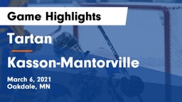 Tartan  vs Kasson-Mantorville  Game Highlights - March 6, 2021