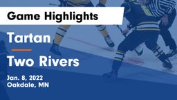 Tartan  vs Two Rivers  Game Highlights - Jan. 8, 2022