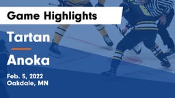 Tartan  vs Anoka  Game Highlights - Feb. 5, 2022