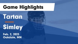 Tartan  vs Simley  Game Highlights - Feb. 2, 2023