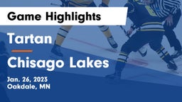 Tartan  vs Chisago Lakes  Game Highlights - Jan. 26, 2023