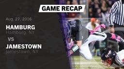 Recap: Hamburg  vs. Jamestown  2016