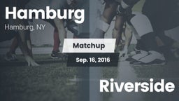 Matchup: Hamburg vs. Riverside  2016
