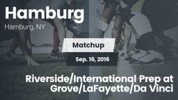 Matchup: Hamburg vs. Riverside/International Prep at Grove/LaFayette/Da Vinci 2016