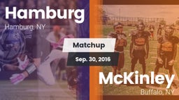 Matchup: Hamburg vs. McKinley  2016