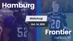 Matchup: Hamburg vs. Frontier  2016