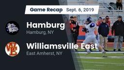 Recap: Hamburg  vs. Williamsville East  2019