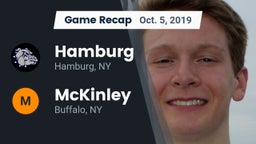 Recap: Hamburg  vs. McKinley  2019
