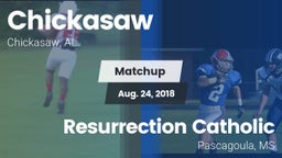 Matchup: Chickasaw High vs. Resurrection Catholic  2018