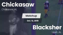 Matchup: Chickasaw High vs. Blacksher  2018