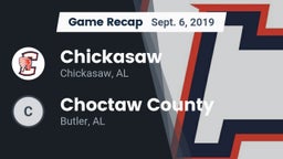 Recap: Chickasaw  vs. Choctaw County  2019