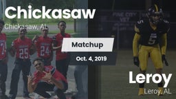 Matchup: Chickasaw High vs. Leroy  2019