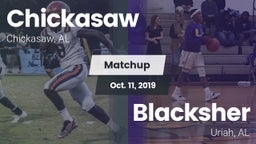 Matchup: Chickasaw High vs. Blacksher  2019