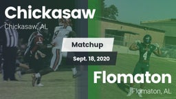 Matchup: Chickasaw High vs. Flomaton  2020