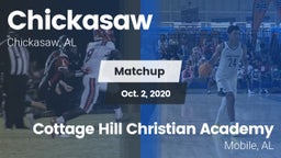 Matchup: Chickasaw High vs. Cottage Hill Christian Academy 2020