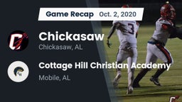 Recap: Chickasaw  vs. Cottage Hill Christian Academy 2020
