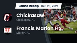 Recap: Chickasaw  vs.  Francis Marion HS 2021