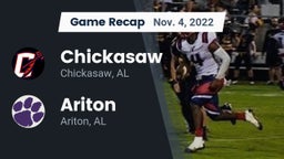 Recap: Chickasaw  vs. Ariton  2022