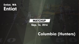 Matchup: Entiat vs. Columbia (Hunters) 2016