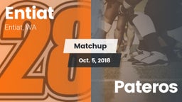 Matchup: Entiat vs. Pateros 2018